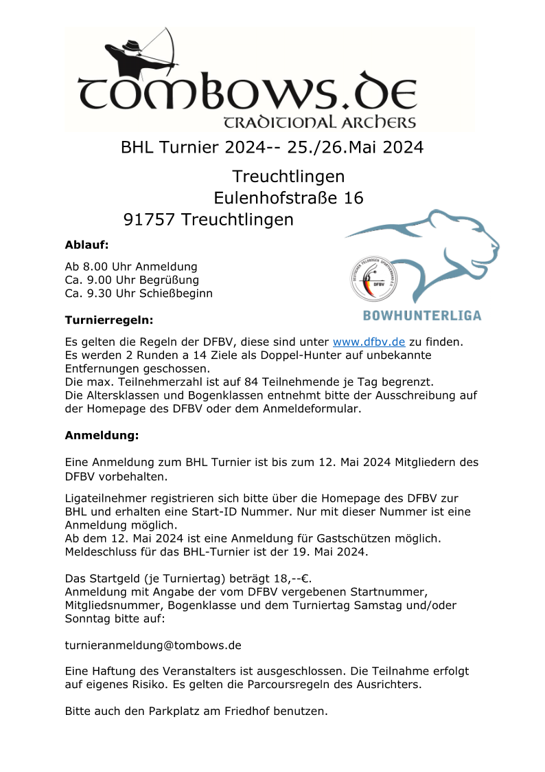 BHL Turnier 2024